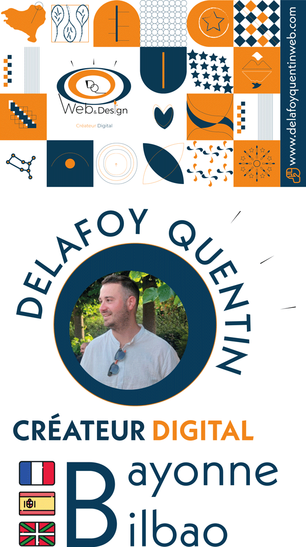 Delafoy Quentin Web Design, Web, Communication digitale, Support & Maintenance - Bayonne Bilbao
